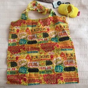 LOL reusable tote bag